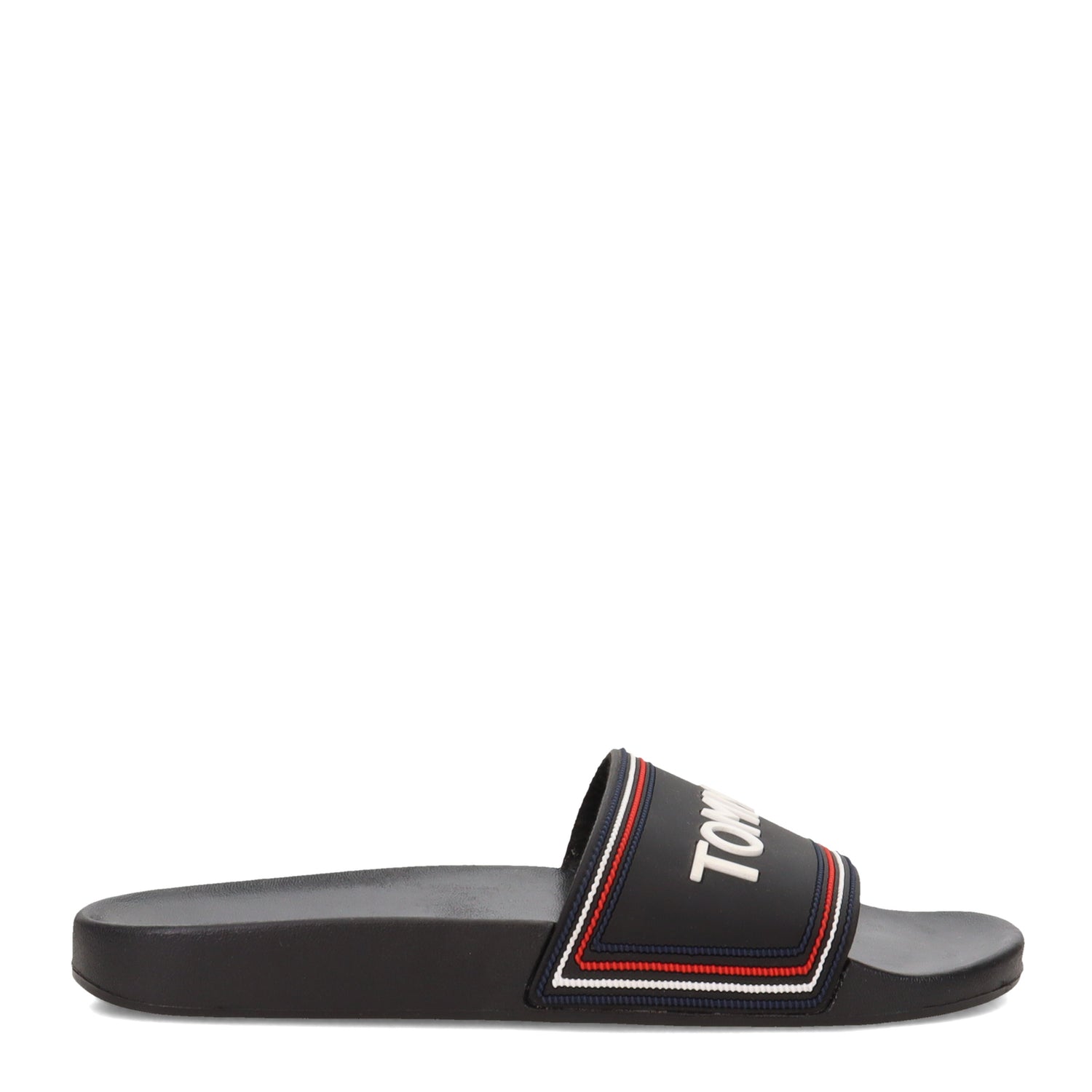 Peltz Shoes  Women's Tommy Hilfiger Doxen Sandal BLACK DOXEN-BLK01