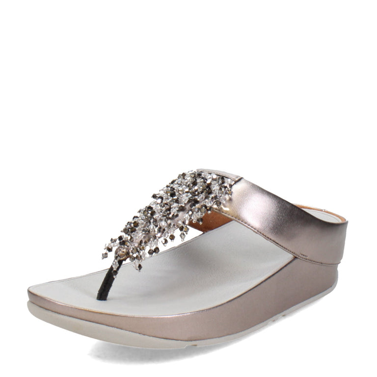 Women's FitFlop, Rumba Beaded Toe-Post Sandal