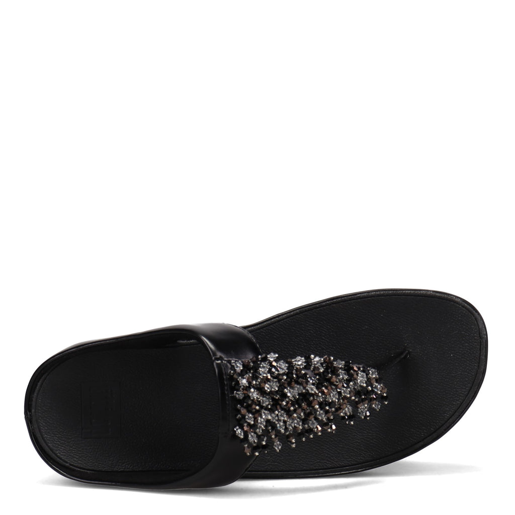Women's FitFlop, Rumba Beaded Toe-Post Sandal