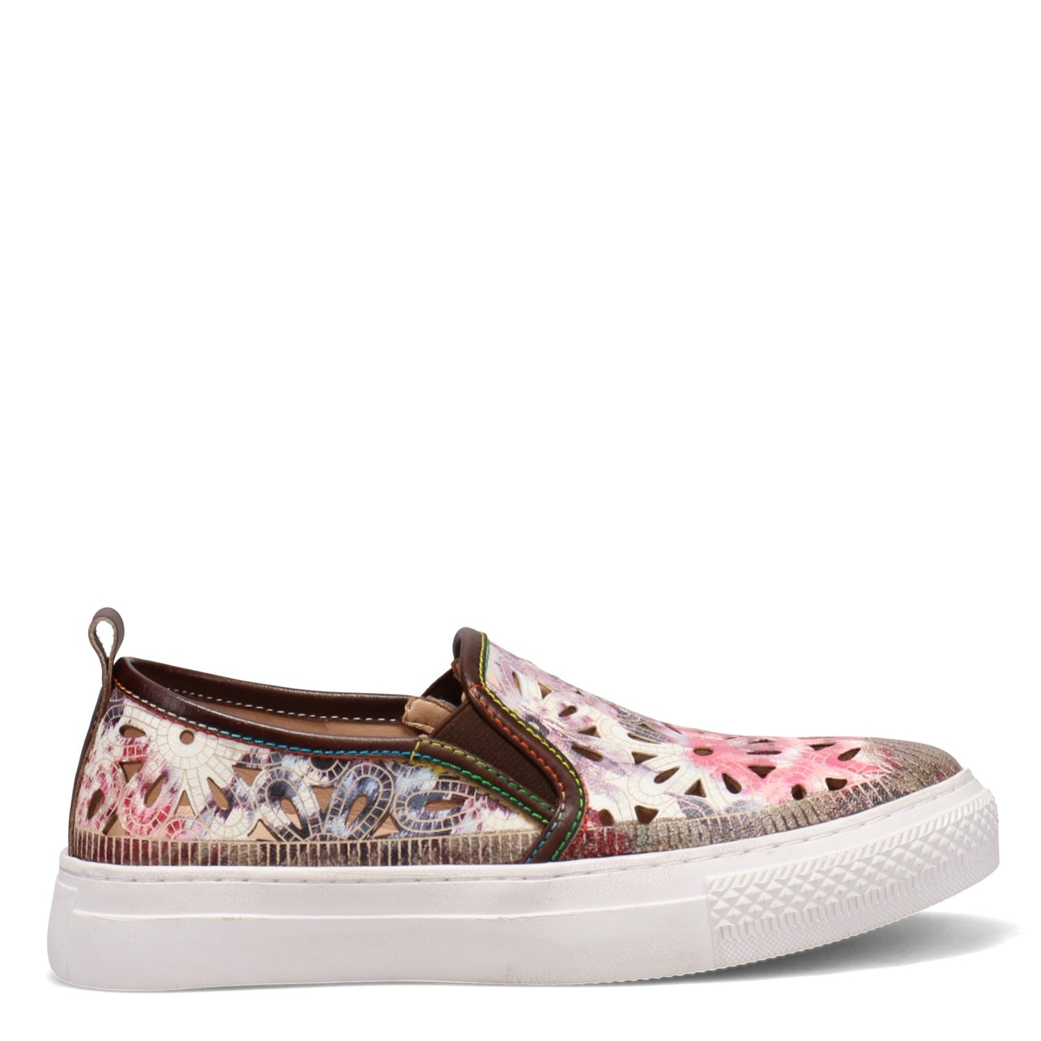 Peltz Shoes  Women's L`Artiste by Spring Step Denofeden Slip-On Brown DENOFEDEN-BRM