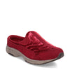 Peltz Shoes  Women's Easy Spirit Traveltime Clog DARK RED / velvet E-TTIME567-DRE01