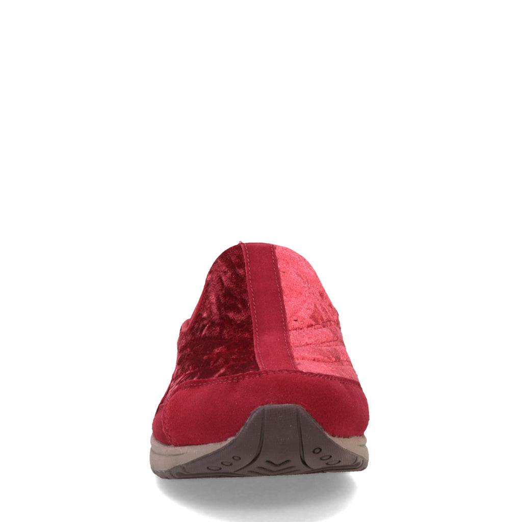 Women's Easy Spirit Traveltime Clog DARK RED / VELVET E-TTIME567-DRE0