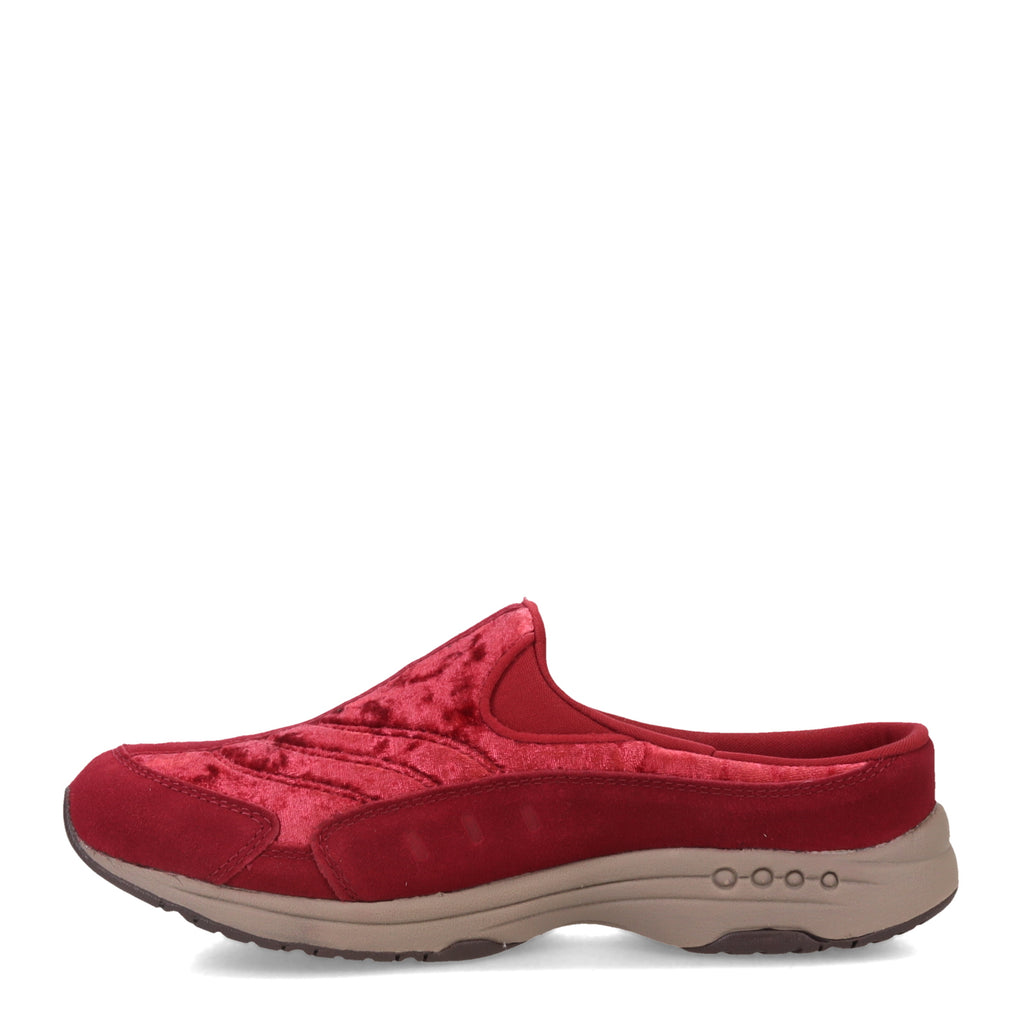 Women's Easy Spirit Traveltime Clog DARK RED / VELVET E-TTIME567-DRE0