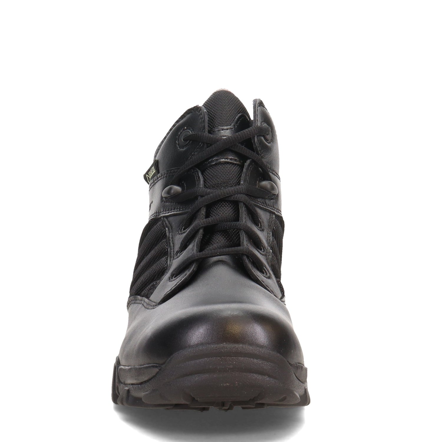 Peltz Shoes  Men's Bates GX-4 Mid Waterproof Work Boot BLACK E02266