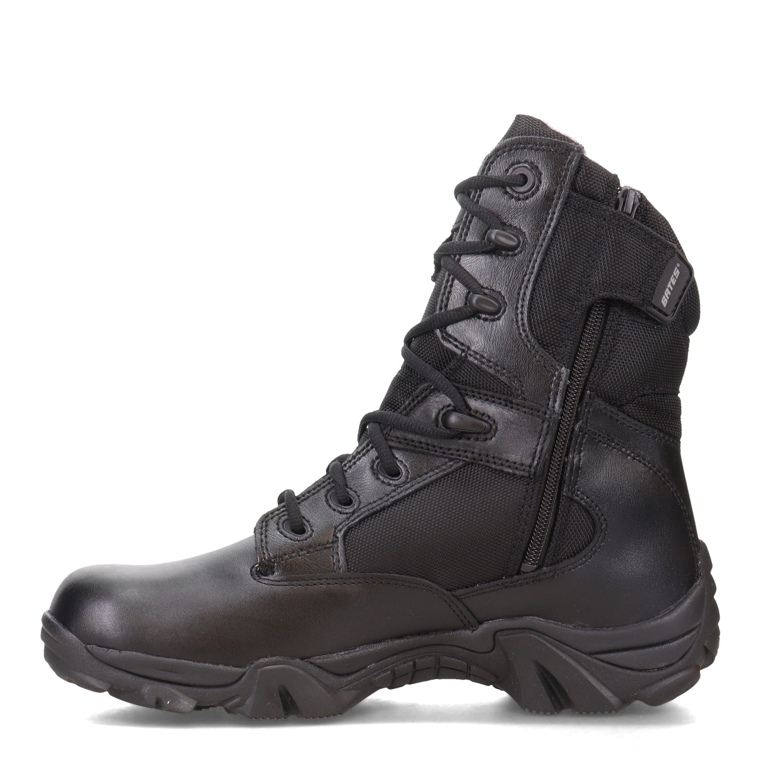 Peltz Shoes  Men's Bates GX-8 Waterproof Work Boot BLACK E02268