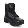 Peltz Shoes  Men's Bates Fuse Side Zip WP Work Boot Black E06508