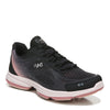 Peltz Shoes  Women's Ryka Devotion Plus 2 Walking Shoe BLACK ROSE E1360M9009