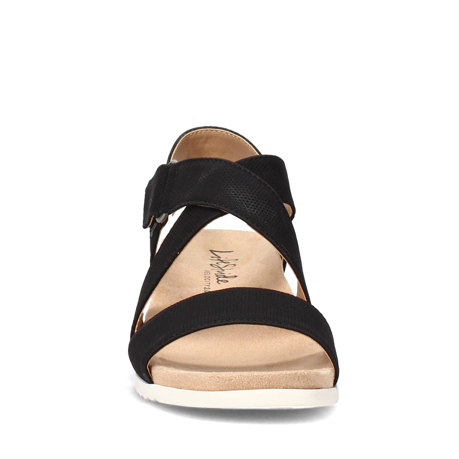 Peltz Shoes  Women's LifeStride Sincere Sandal Black E1379S4002