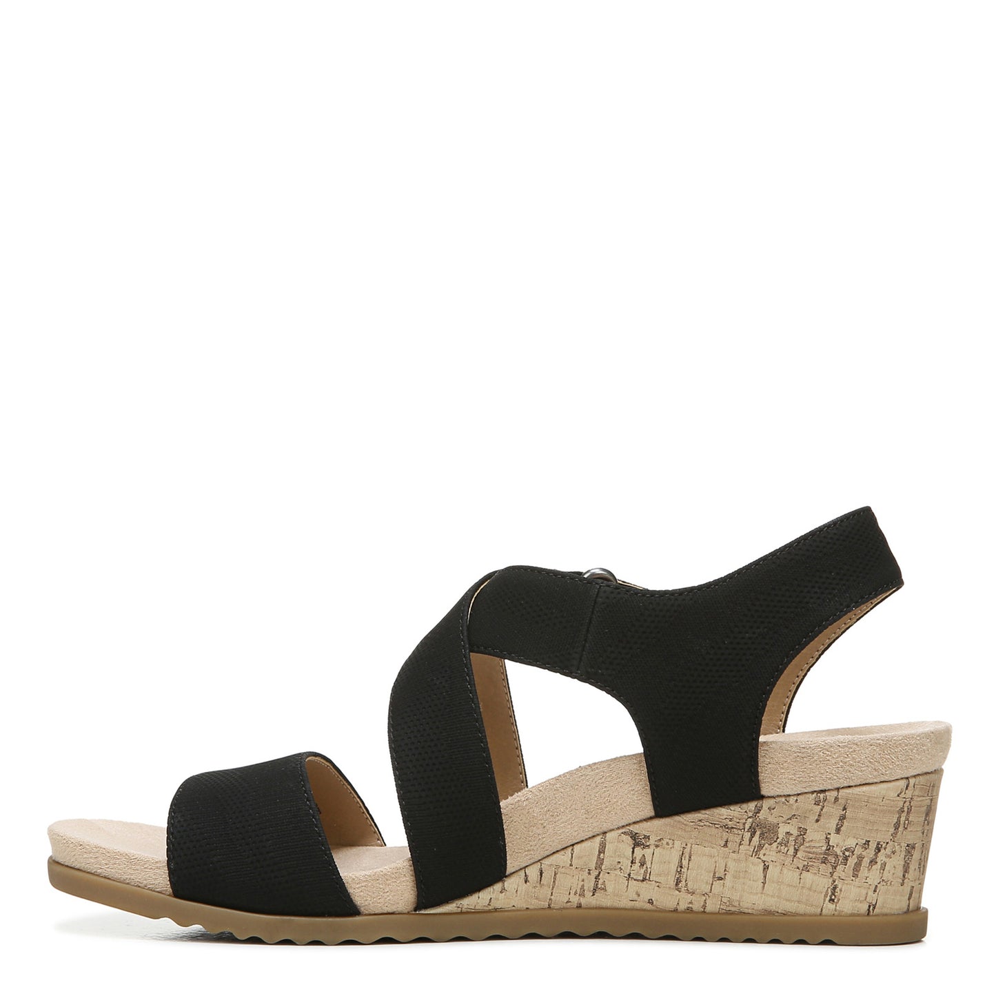 Peltz Shoes  Women's LifeStride Sincere Sandal Black E1379S4004