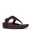Women's FitFlop, Lulu Crystal Gem Buckle Thong Sandal