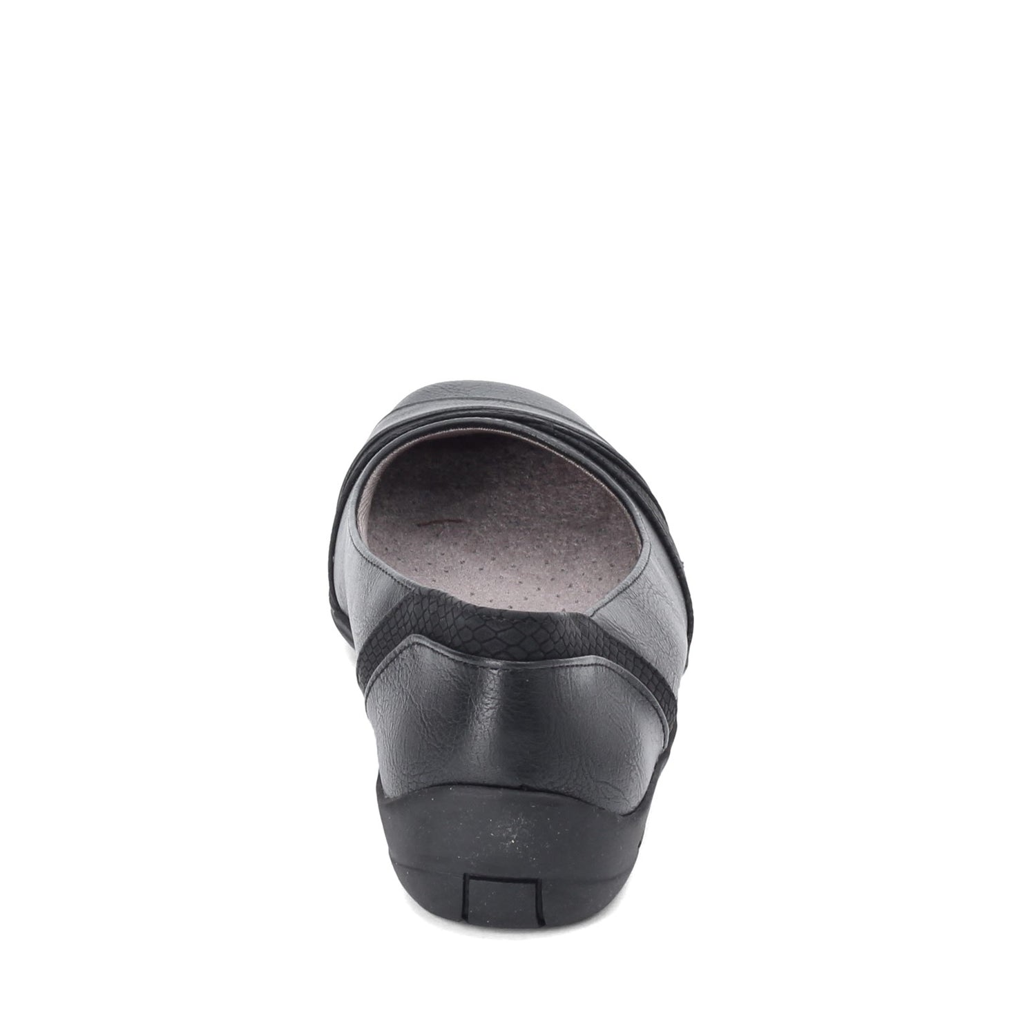 Peltz Shoes  Women's Lifestride Dig Flat Black E3354S5012