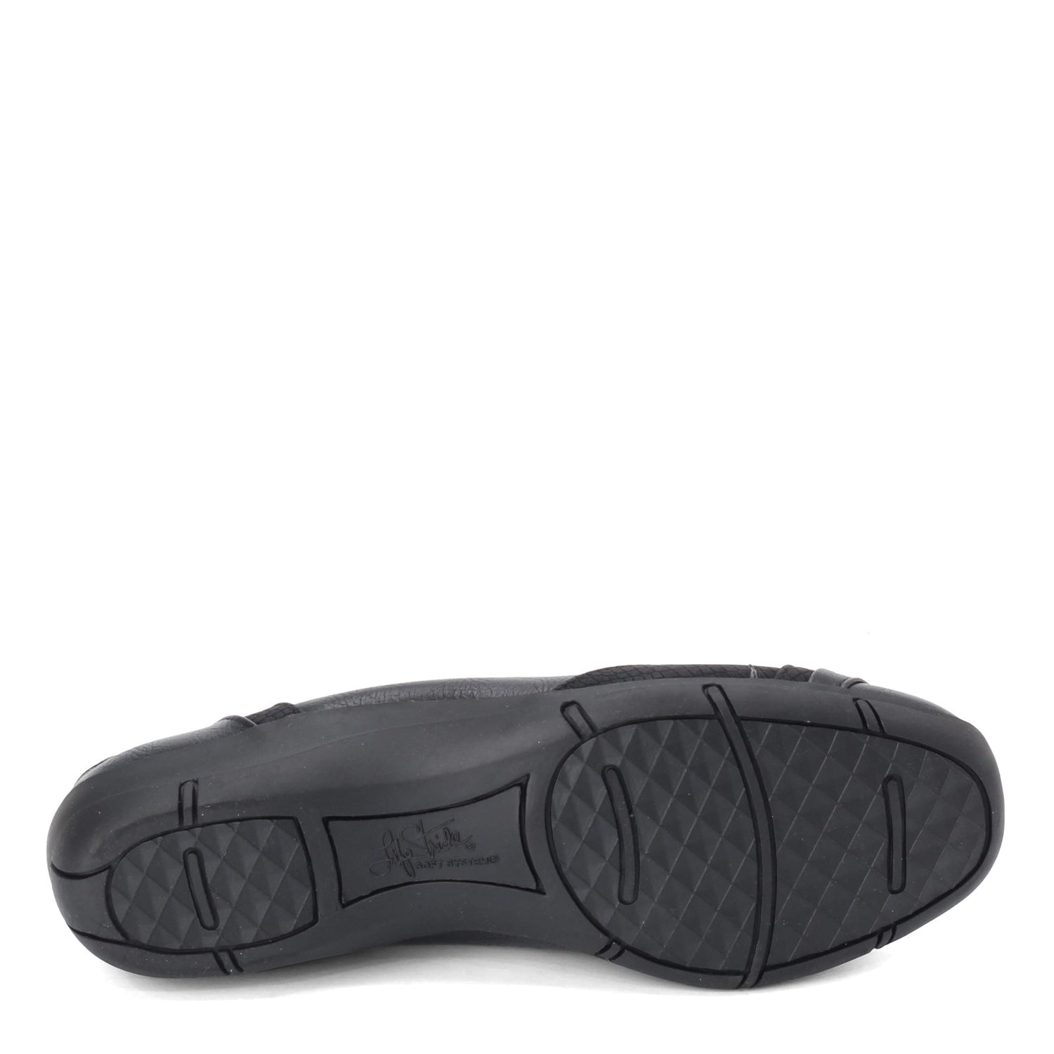 Peltz Shoes  Women's Lifestride Dig Flat Black E3354S5012