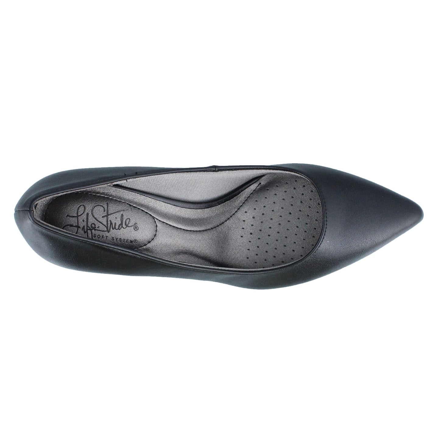Peltz Shoes  Women's Lifestride Sevyn High Heel Pump Black E3515S4004