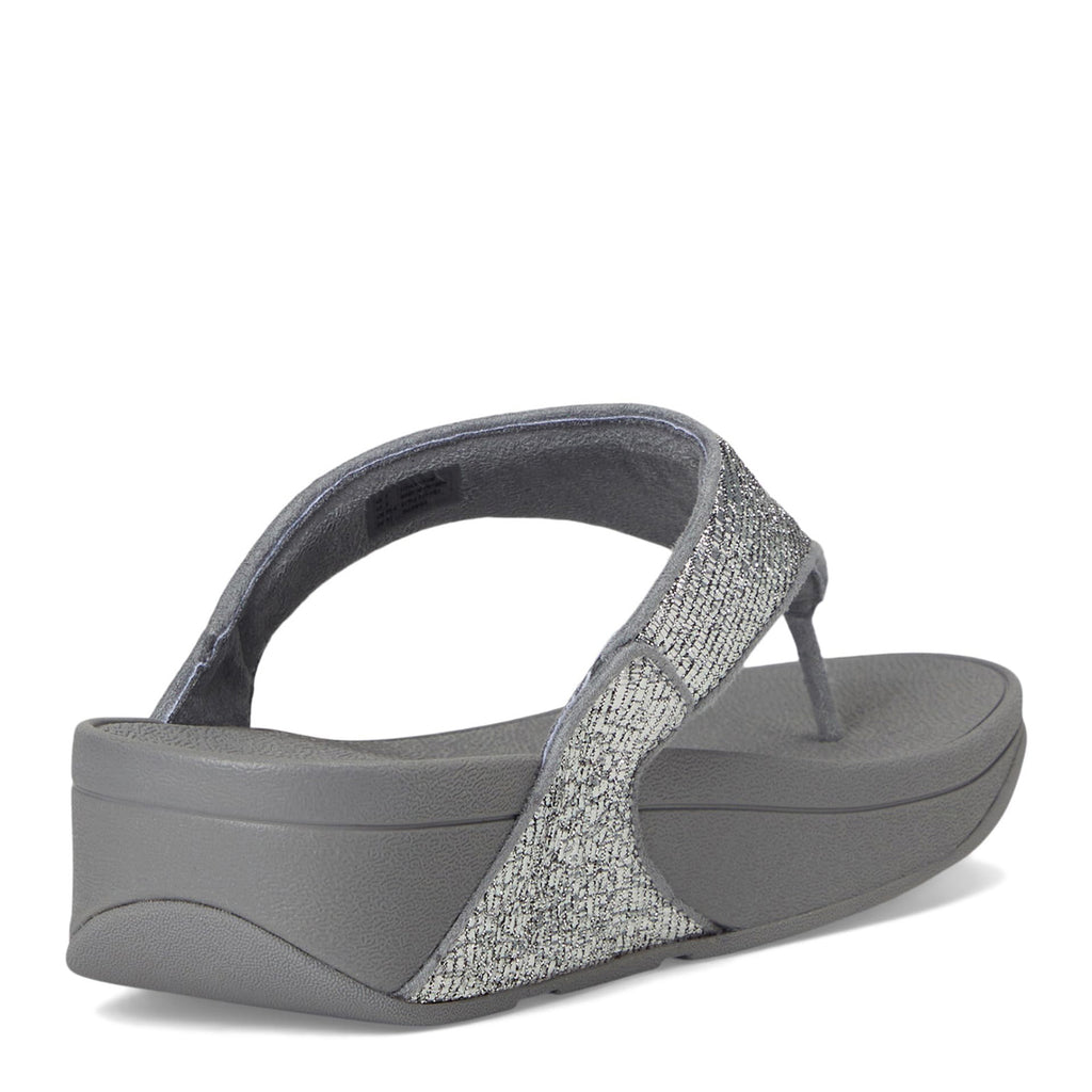 Women's FitFlop, Lulu Crinkled Shimmer Thong Sandal