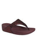 Women's FitFlop, Lulu Crinkled Shimmer Thong Sandal