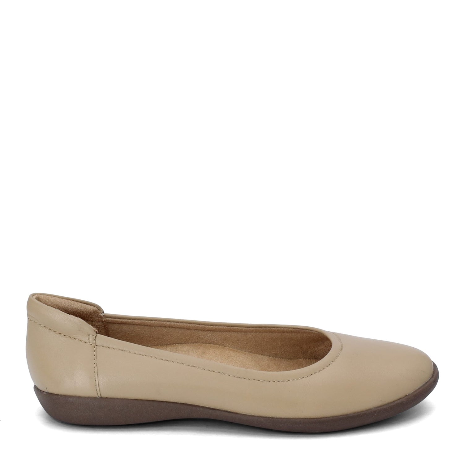 Peltz Shoes  Women's Naturalizer Flexy Flat NUDE E8047L1250