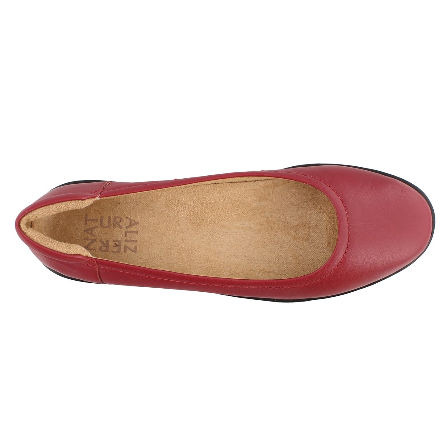 Peltz Shoes  Women's Naturalizer Flexy Flats RED E8047L1600