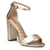 Peltz Shoes  Women's Sam Edelman Yaro Sandal GOLD E8511L2900