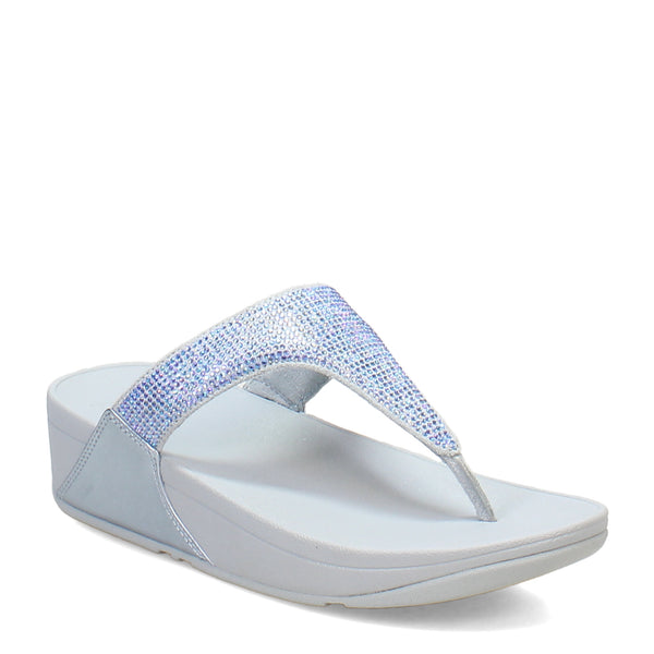 Women's FitFlop, Lulu Crystal Thong Sandal ‐ Peltz Shoes