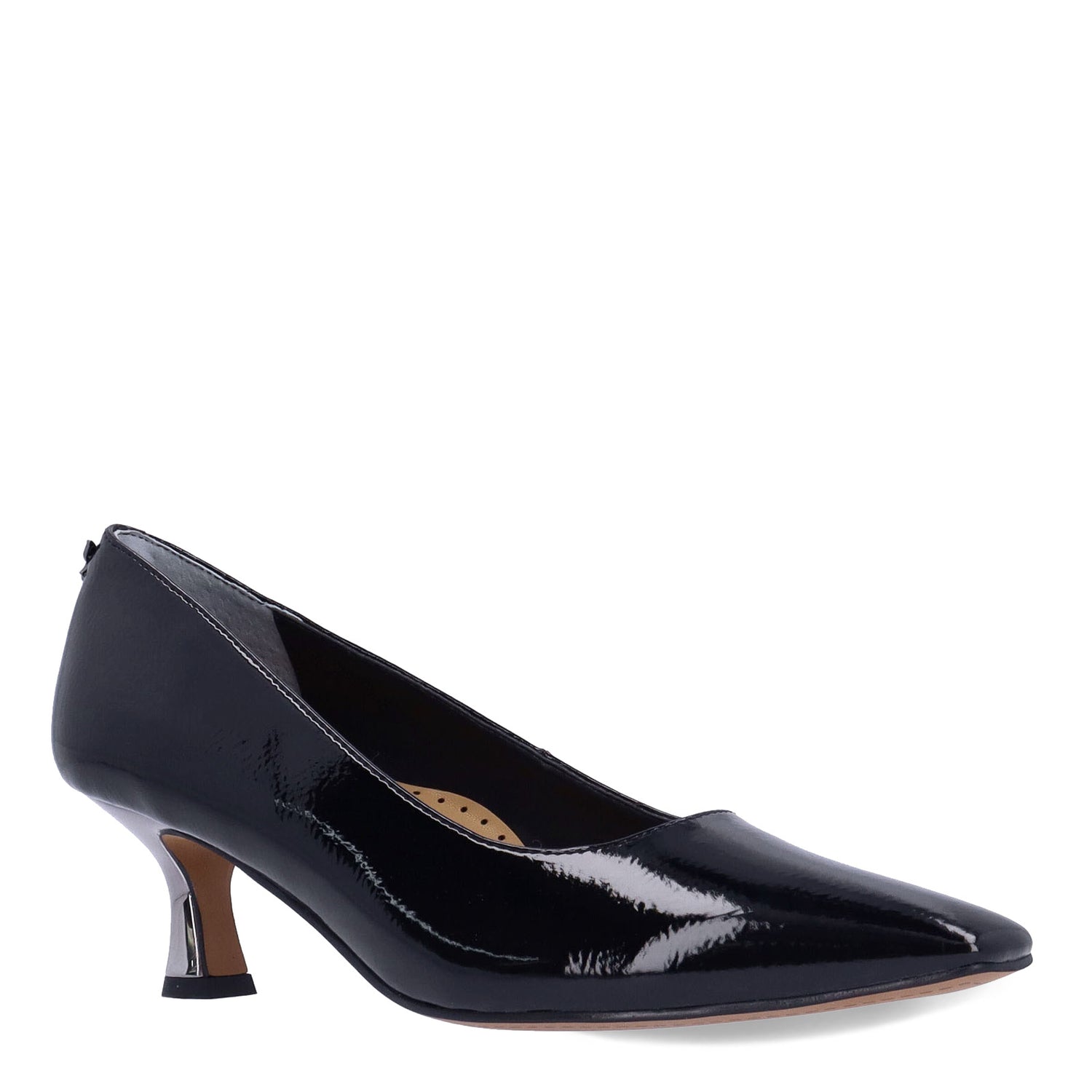 Peltz Shoes  Women's J Renee Ellsey Pump Black Patent ELLSEY-PABLK
