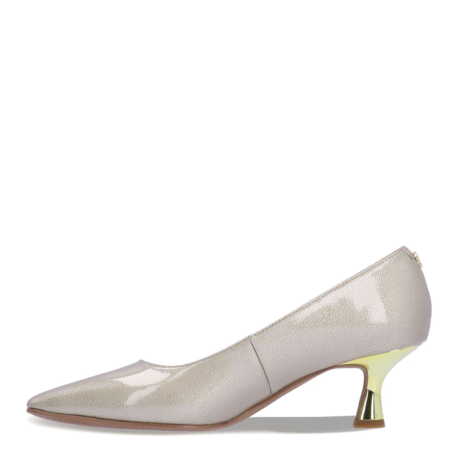 Peltz Shoes  Women's J Renee Ellsey Pump Taupe Patent ELLSEY-PATPE