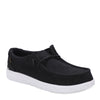 Peltz Shoes  Men's Lamo Paul Slip-On Black/White EM2035-960