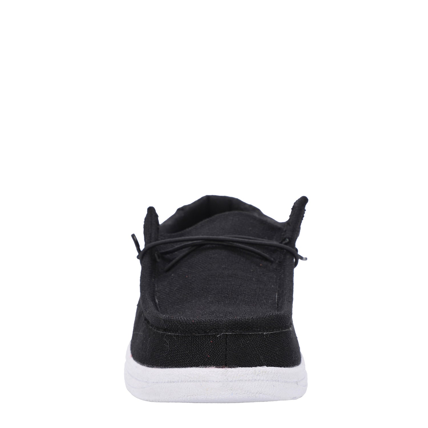 Peltz Shoes  Men's Lamo Paul Slip-On Black/White EM2035-960