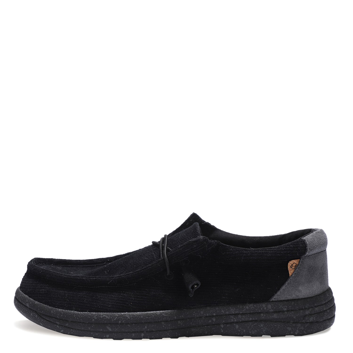 Peltz Shoes  Men's Lamo Paul Slip-On BLACK CORDUROY EM2035-BLKC