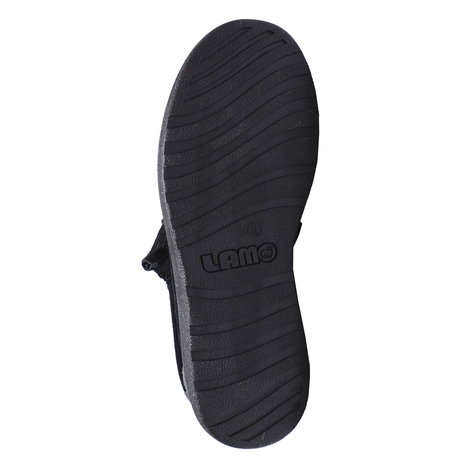 Peltz Shoes  Men's Lamo Paul Slip-On BLACK CORDUROY EM2035-BLKC