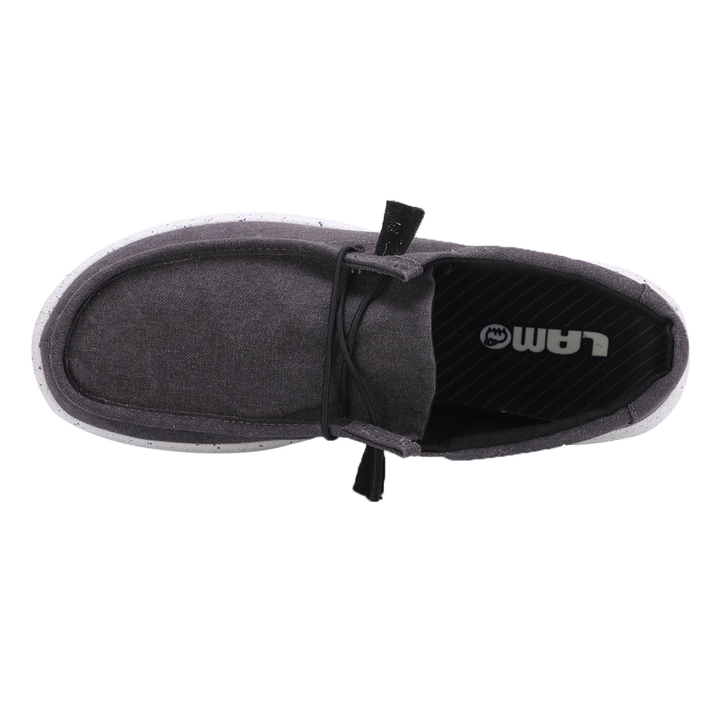 Peltz Shoes  Men's Lamo Paul Slip-On BLACK EM2035-BLK