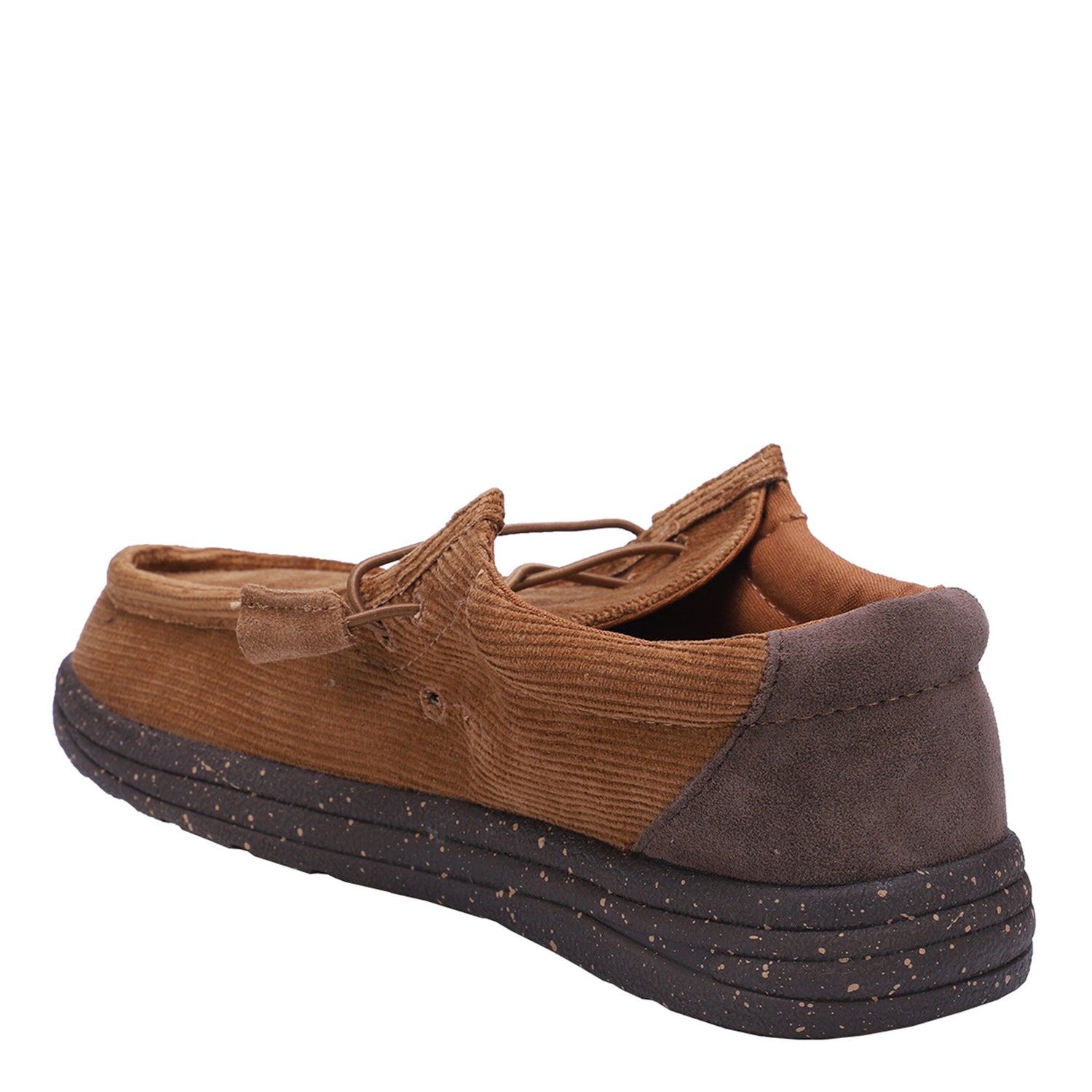 Peltz Shoes  Men's Lamo Paul Slip-On CHESTNUT CORD EM2035-CNTC