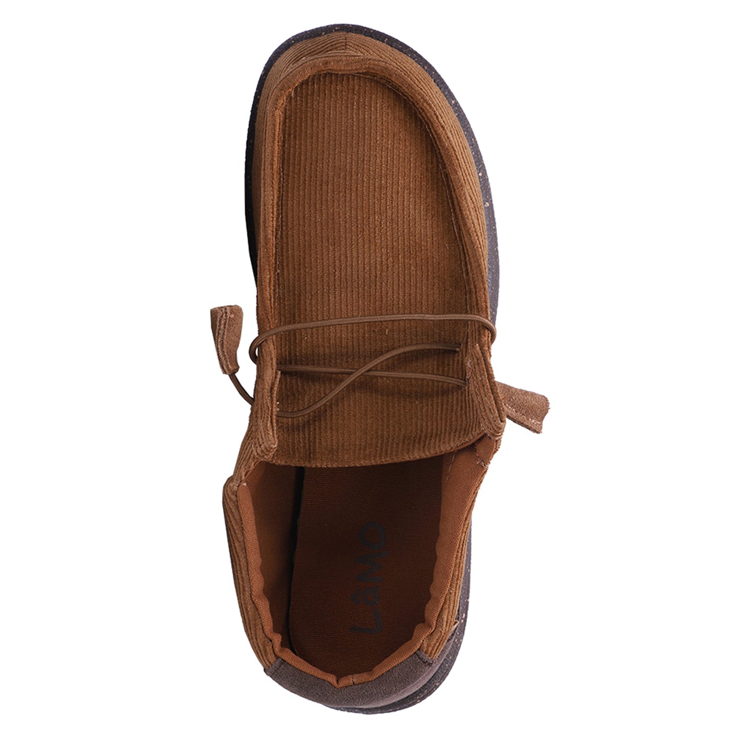 Peltz Shoes  Men's Lamo Paul Slip-On CHESTNUT CORD EM2035-CNTC