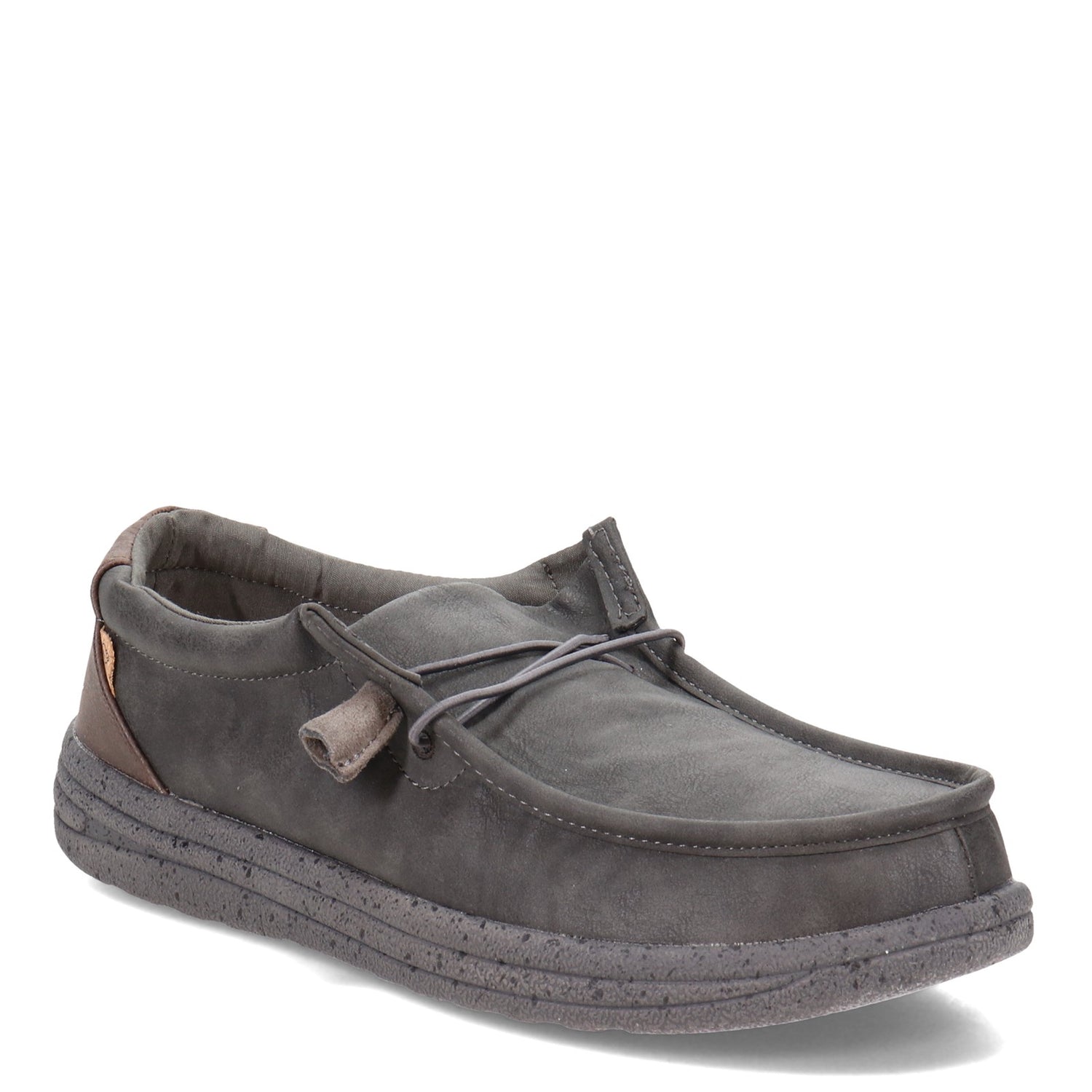 Peltz Shoes  Men's Lamo Paul Slip-On DARK GREY EM2035-WCHA
