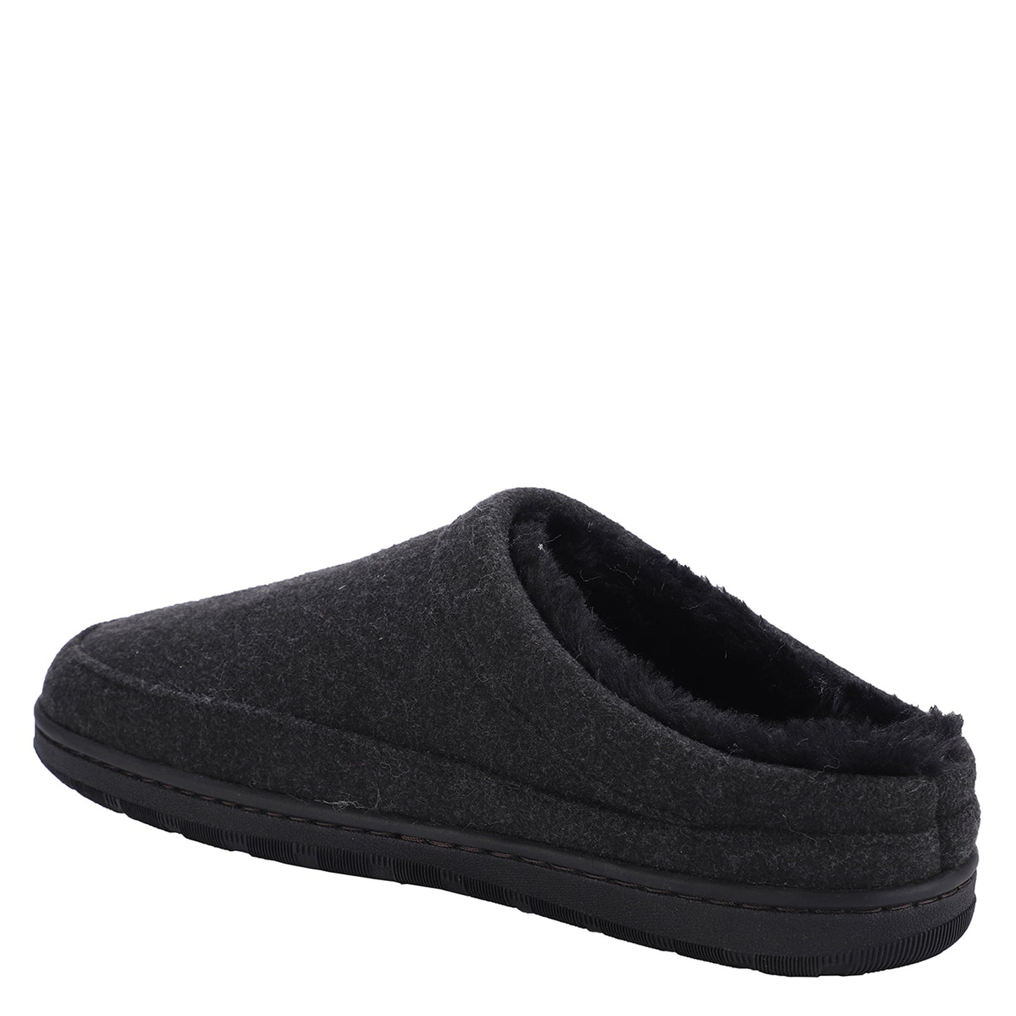 Peltz Shoes  Men's Lamo Julian Clog II Waxed Black EM2049-WBLK
