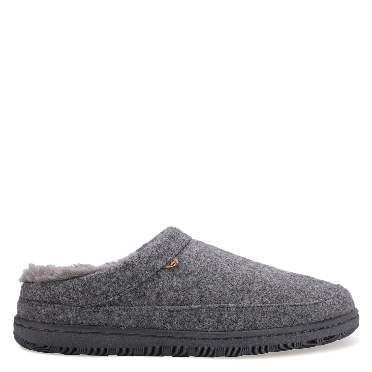 Peltz Shoes  Men's Lamo Julian Wool Clog GREY WOOL EM2049W-GRY