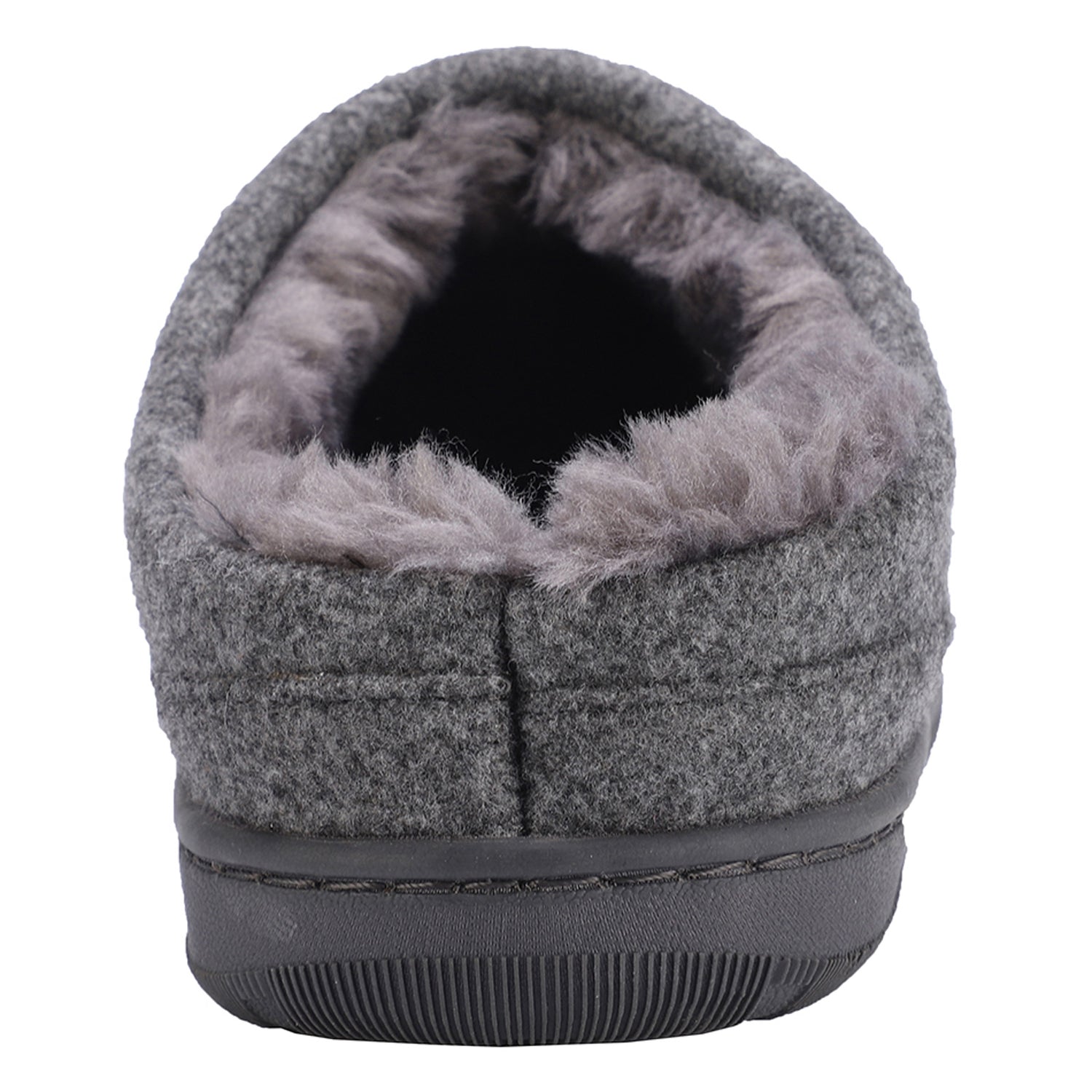 Peltz Shoes  Men's Lamo Julian Wool Clog GREY WOOL EM2049W-GRY