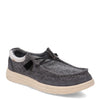 Peltz Shoes  Men's Lamo Justin Slip-On BLACK EM2221-BLK