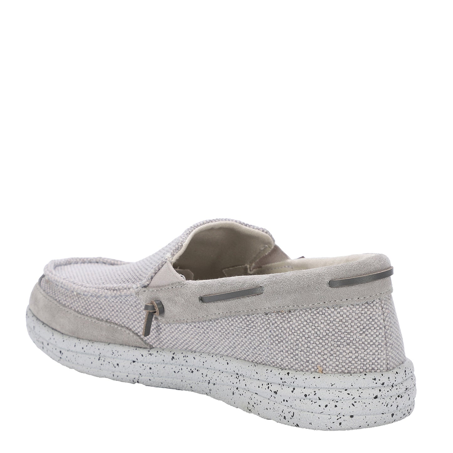 Peltz Shoes  Men's Lamo Calvin Slip-On Grey EM2223-GRY