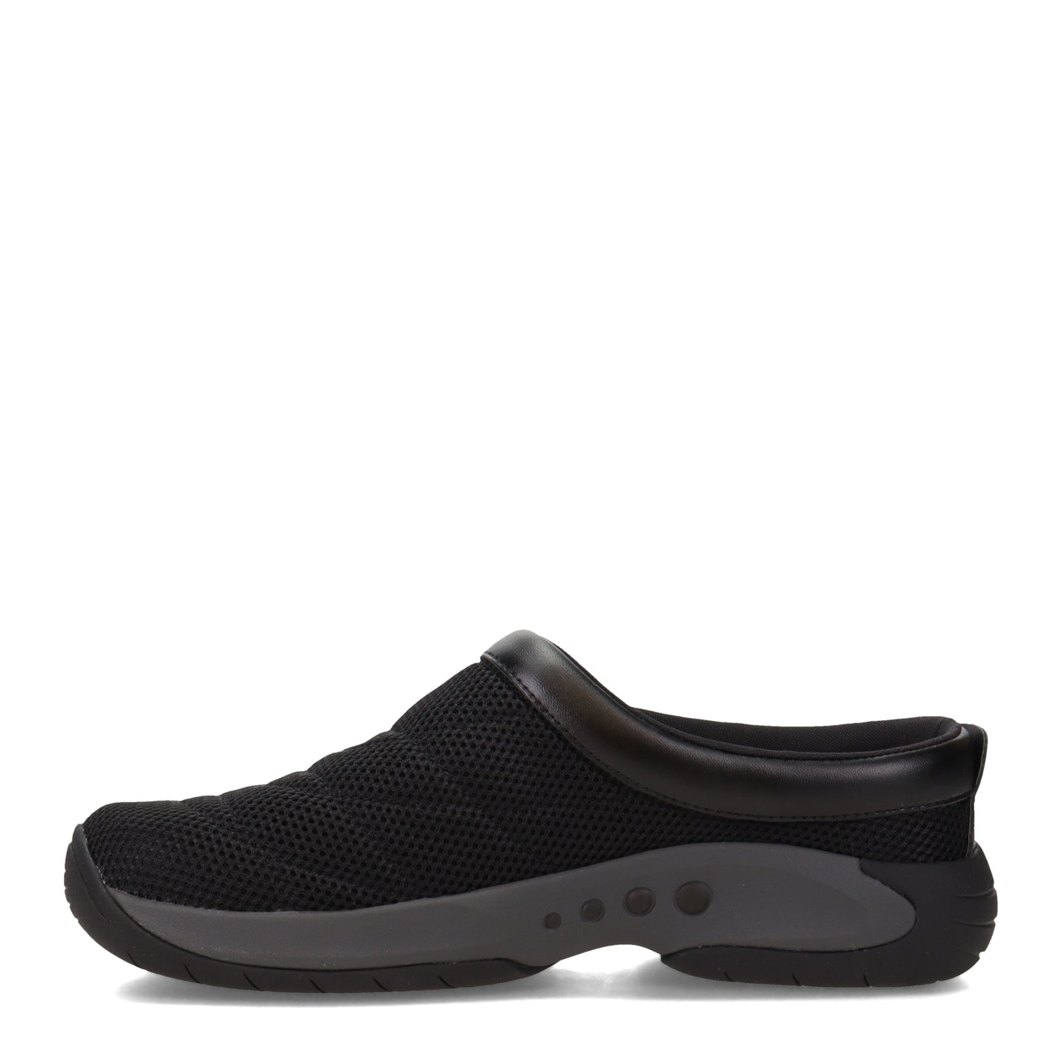 Peltz Shoes  Men's Easy Spirit Aaron Clog BLACK EMAARON2-BLK01