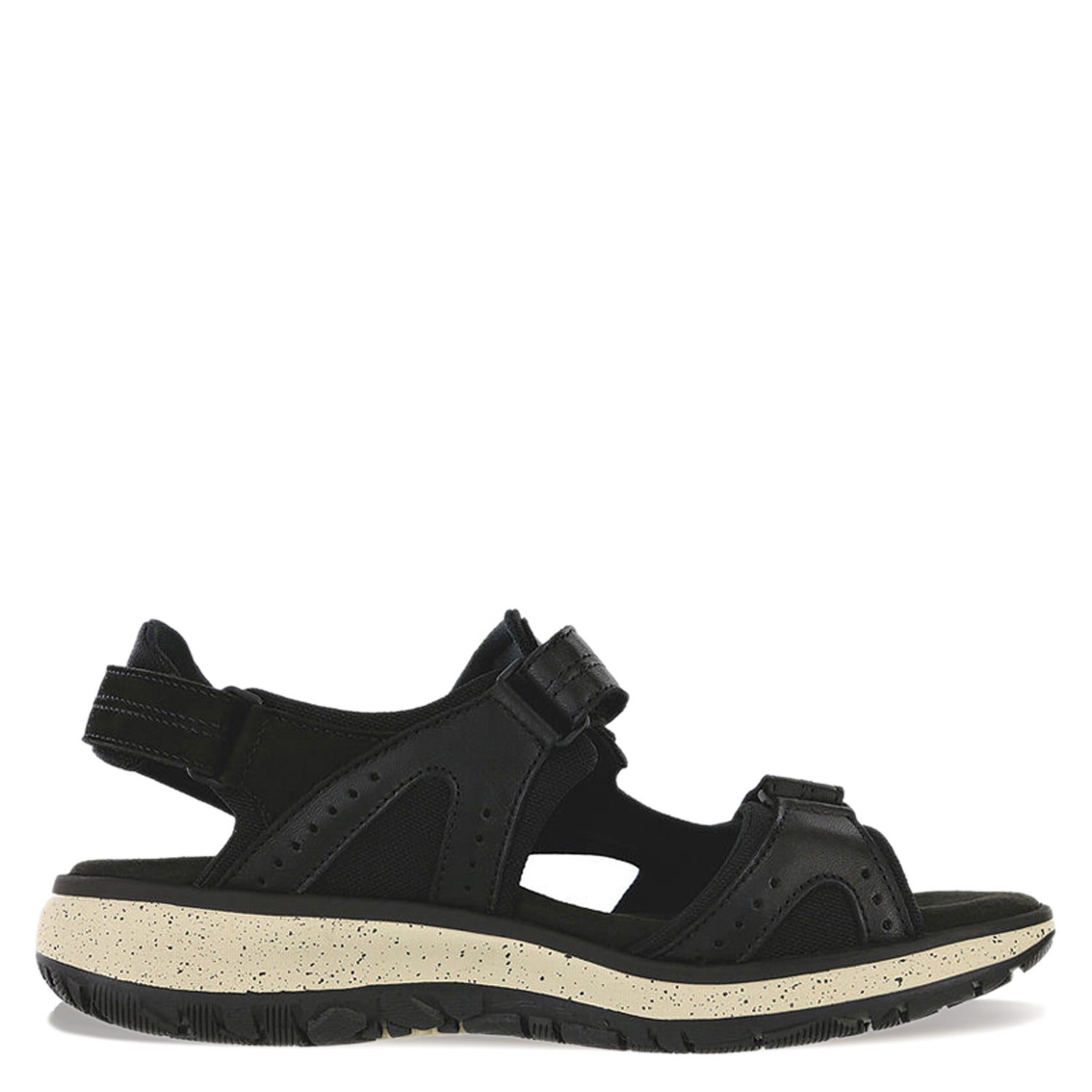 Peltz Shoes  Women's SAS Embark Sandal BLACK ASH EMBARK BLK ASH