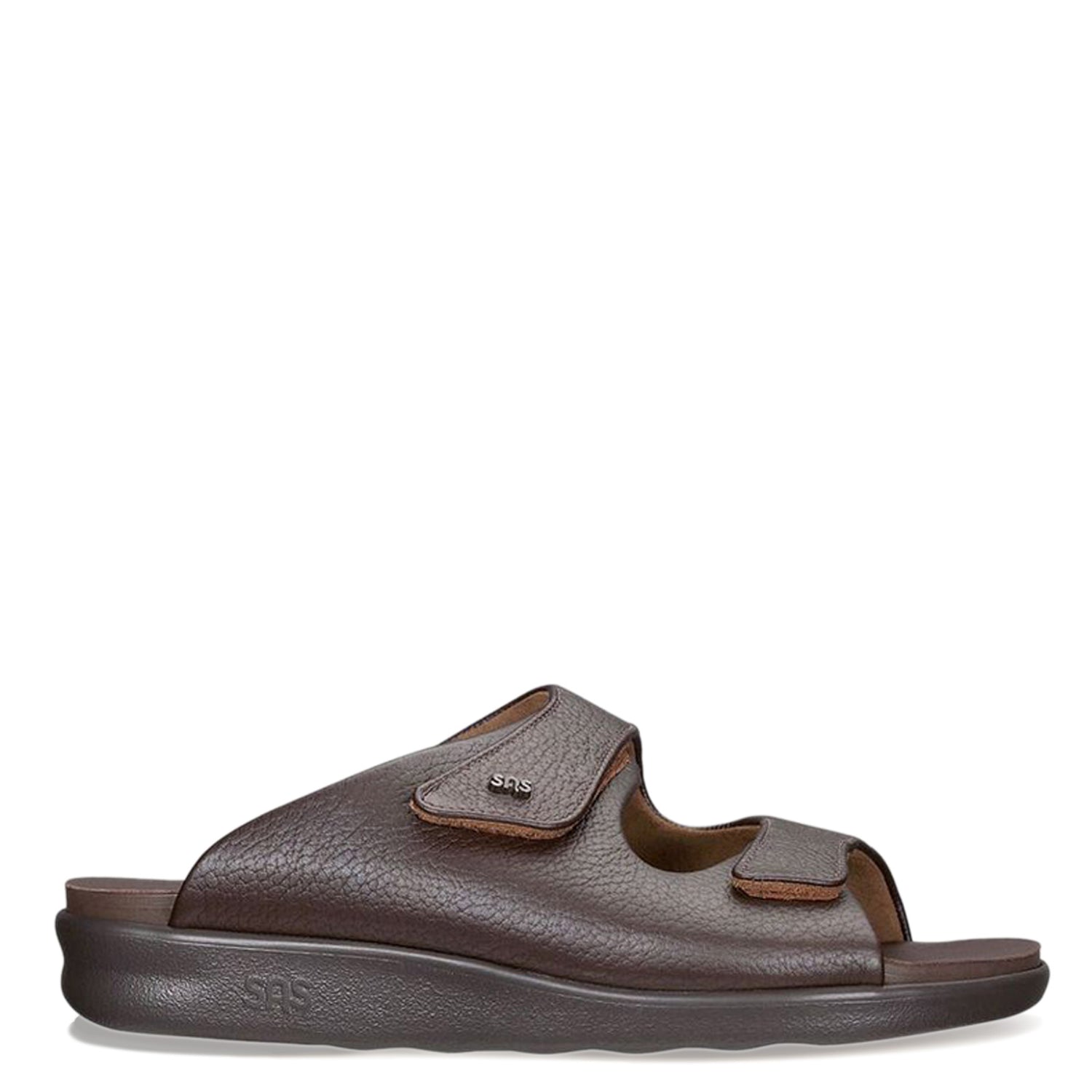 Peltz Shoes  Men's SAS Encore Sandal BROWN ENCORE BROWN