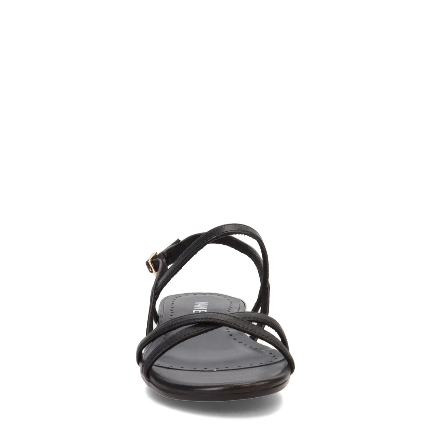 Peltz Shoes  Women's Vaneli Erlene Sandal BLACK ERLENE-BLACK
