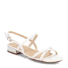 Peltz Shoes  Women's Vaneli Erlene Sandal WHITE ERLENE-WHITE