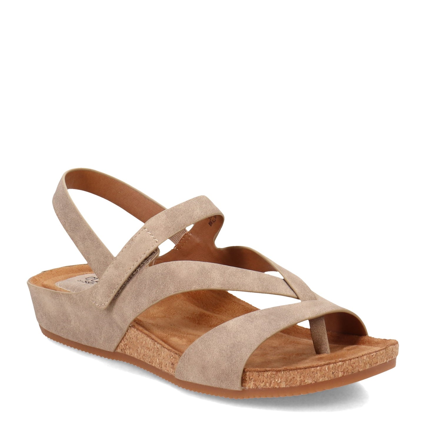 Peltz Shoes  Women's Eurosoft Gianetta Sandal STONE ES0010228