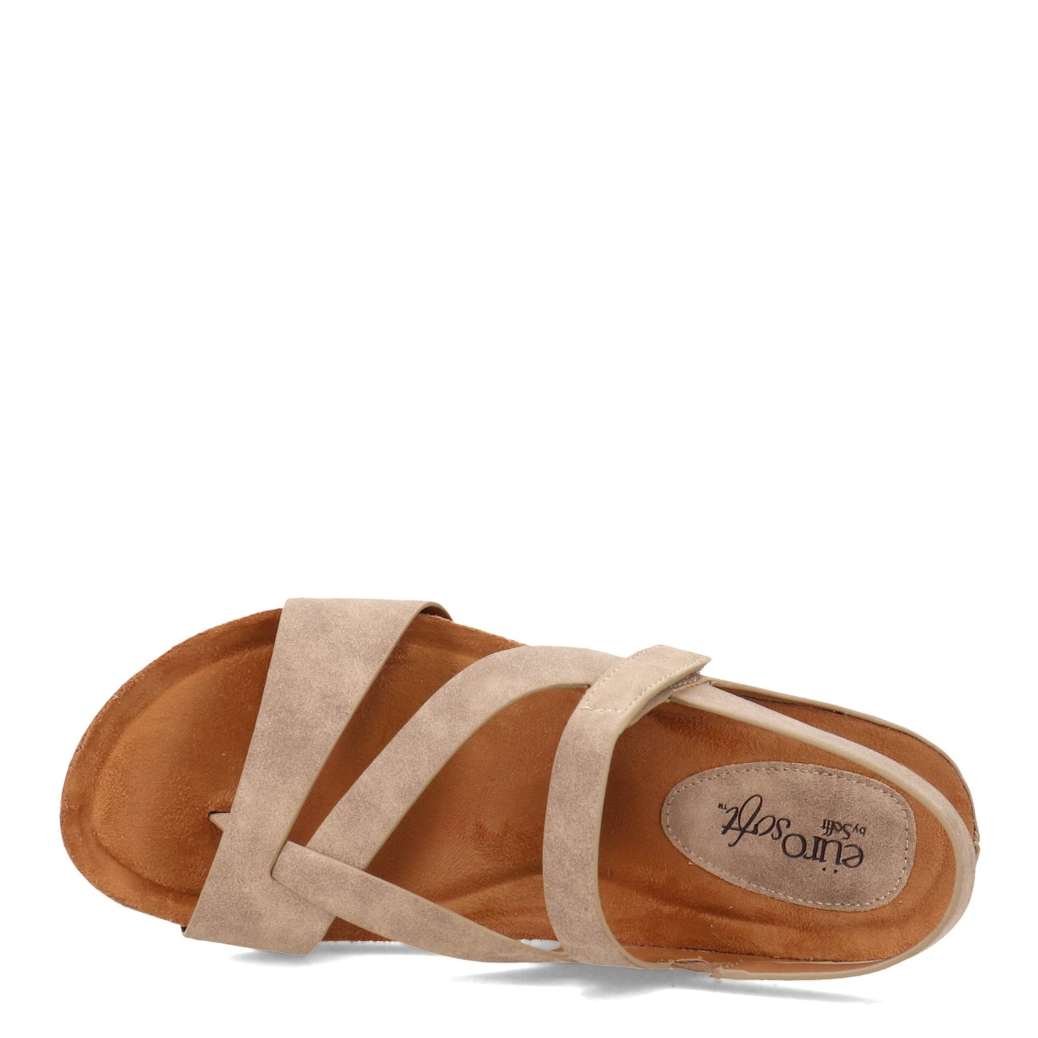 Peltz Shoes  Women's Eurosoft Gianetta Sandal STONE ES0010228