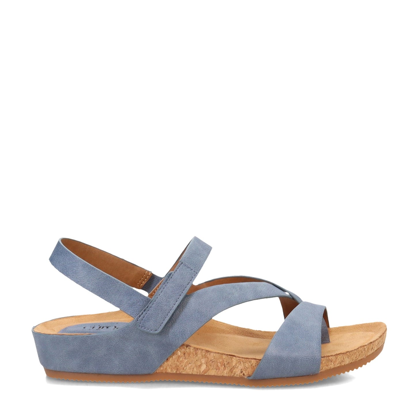 Peltz Shoes  Women's Eurosoft Gianetta Sandal BLUE ES0010299