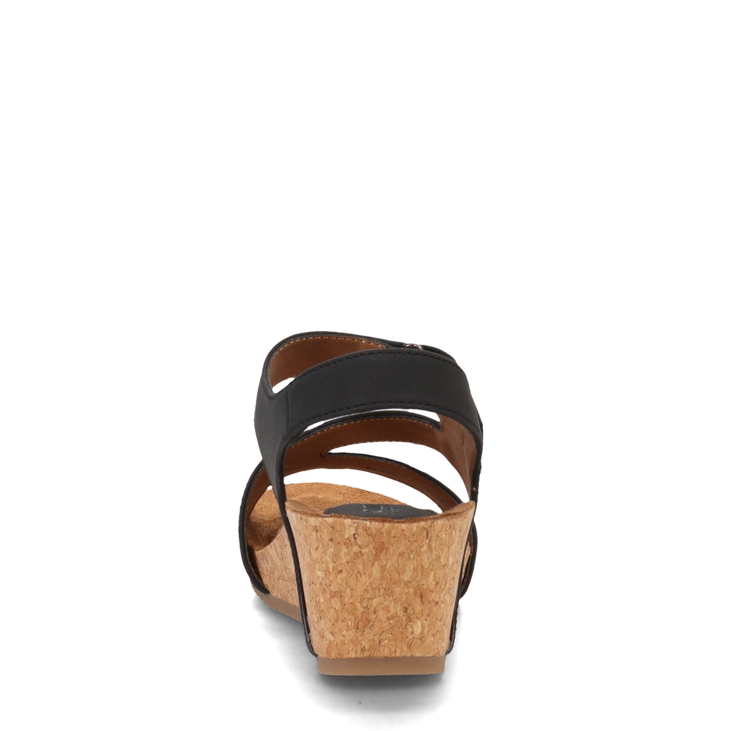 Peltz Shoes  Women's Eurosoft by Sofft Elda Sandal BLACK ES0028301