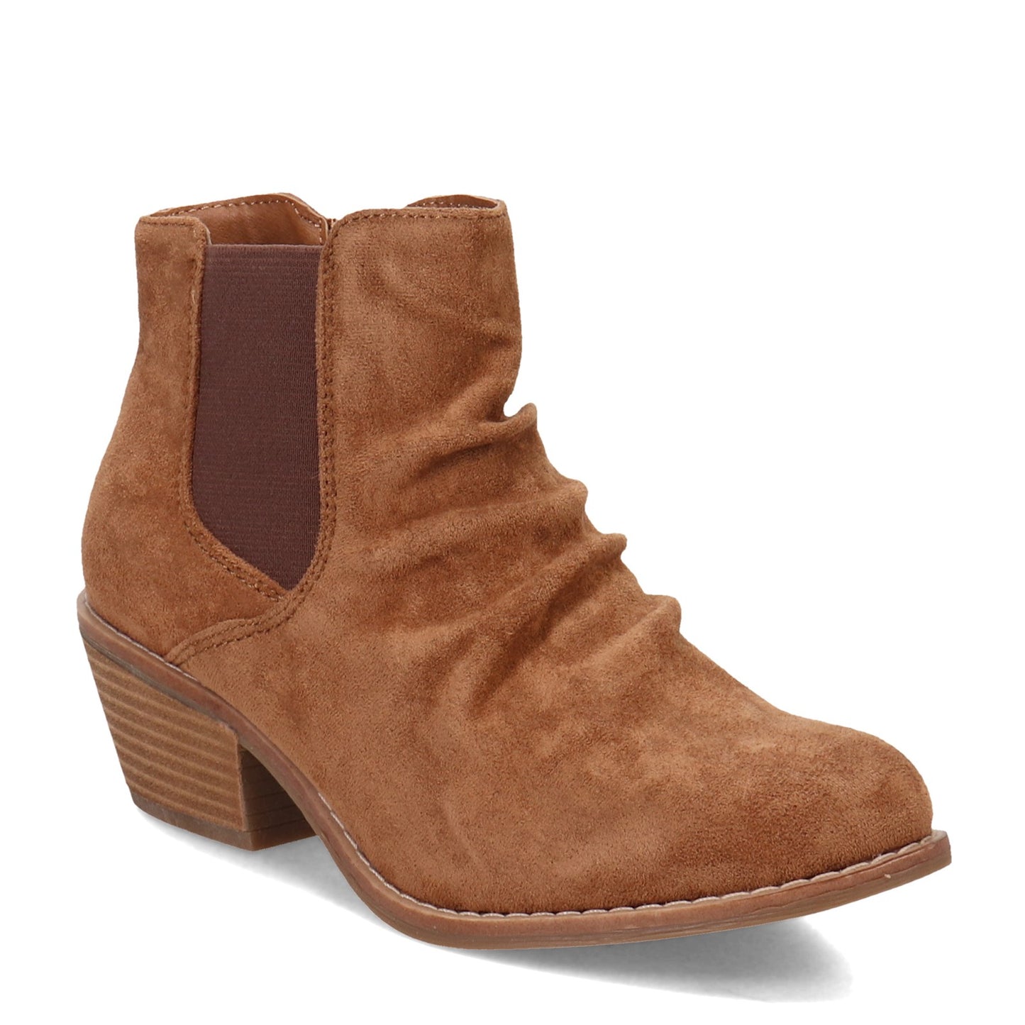 Peltz Shoes  Women's EuroSoft by Sofft Adeah Boot LUGGAGE BROWN ES0029806