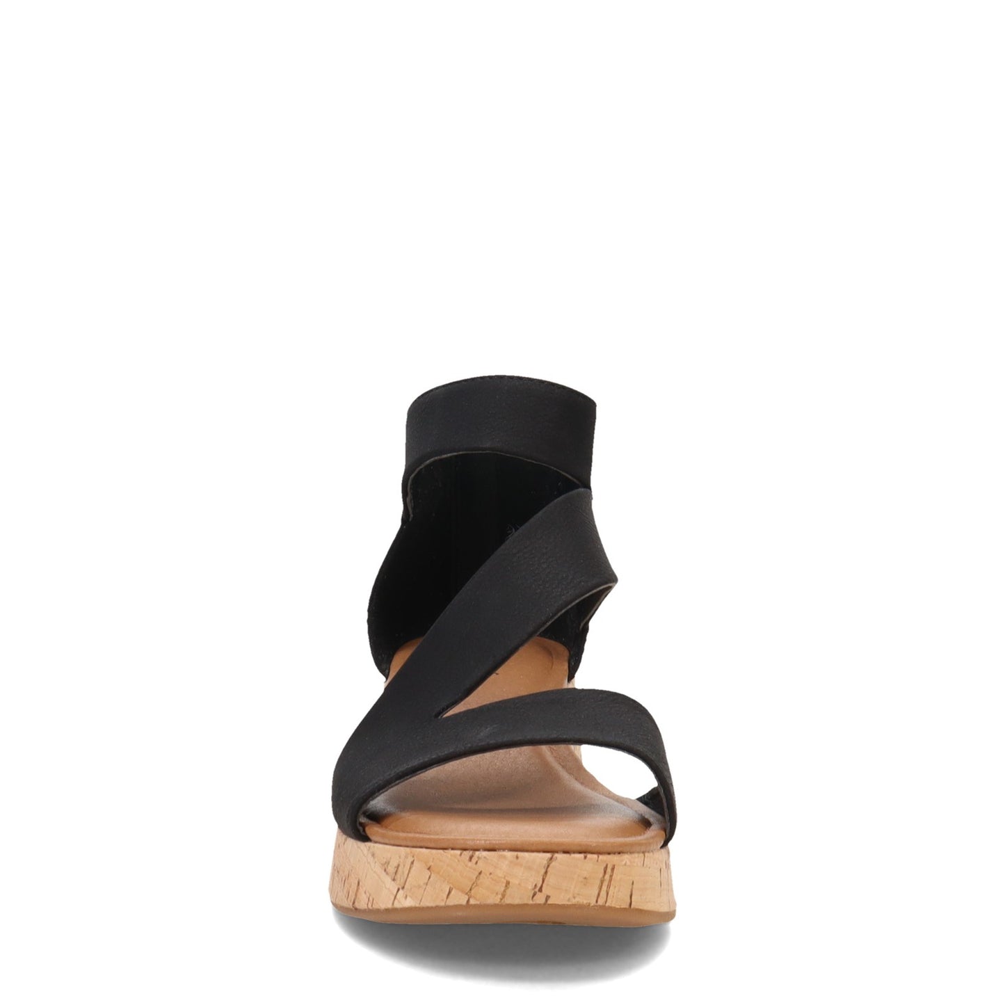 Peltz Shoes  Women's Eurosoft by Sofft Franci Sandal BLACK ES0034301