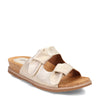 Peltz Shoes  Women's Eurosoft by Sofft Golden Sandal GOLD ES0034403